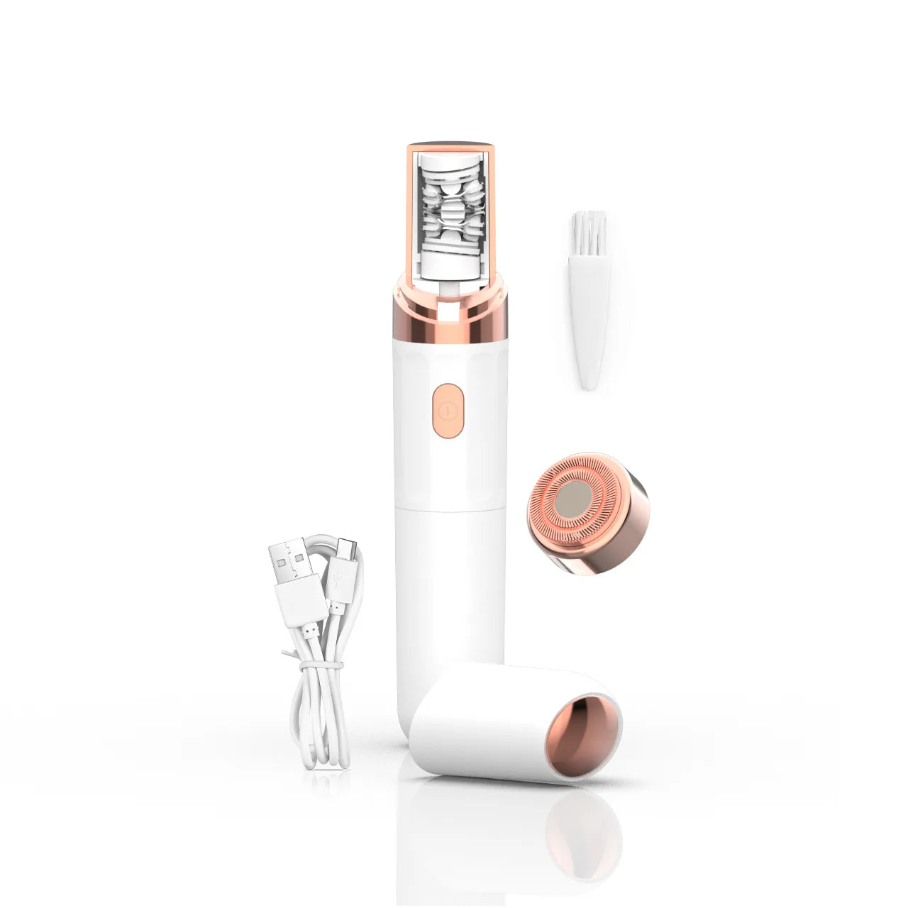 USB Charging Cordless Facial Portable Epilator Appliances Waterproof Women Body Mini Epilator for Women