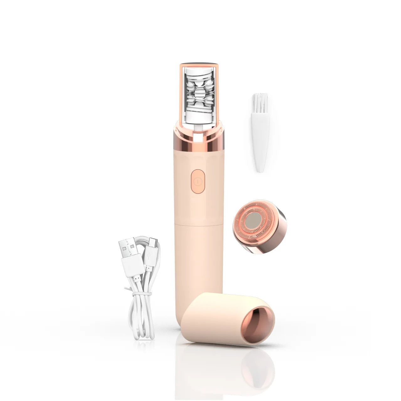 USB Charging Cordless Facial Portable Epilator Appliances Waterproof Women Body Mini Epilator for Women