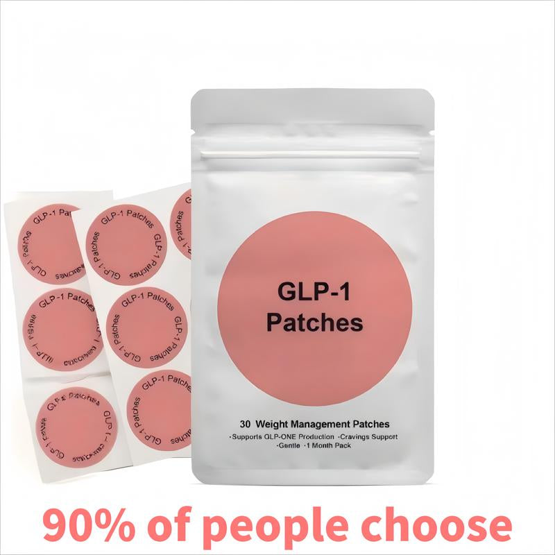 30 Metabolic Balance Patches, Berberine, Steady Release, Vegan, 1 Month Pack