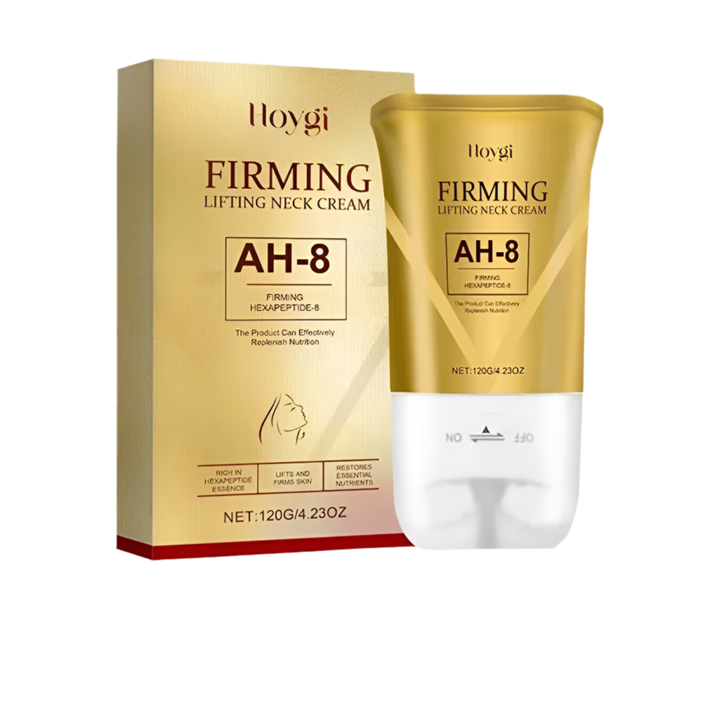 Firming & Smoothing Neck Cream with Massage Roller – Moisturizing & Line-Reducing