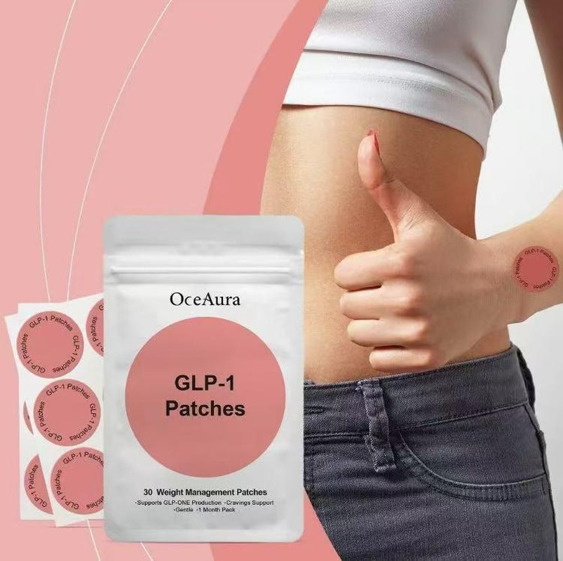 GLP-1 Patch with L-Glutamine, Chromium, Cinnamon, Pomegranate, and Berberine - 30 PCS