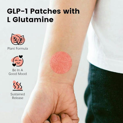 GLP-1 Patch with L-Glutamine, Chromium, Cinnamon, Pomegranate, and Berberine - 30 PCS