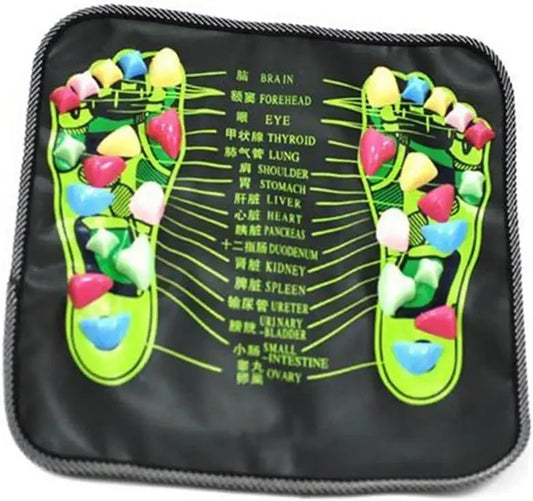 Premium Foot Massage Mat with Finger Pressure Plate and Simulated Cobblestone Path to Soothe Tired Feet and Relieve Pain