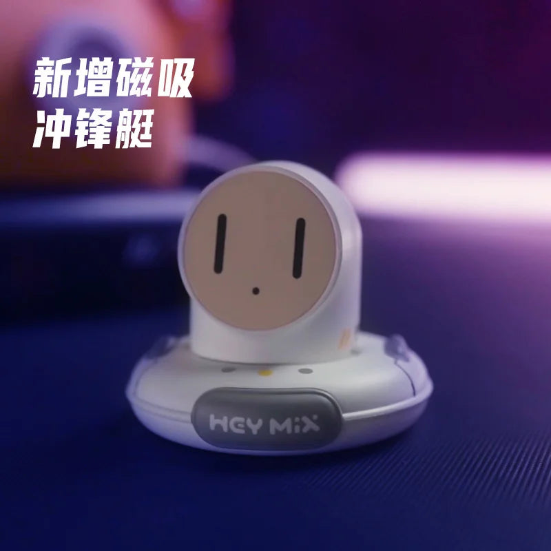 Original HEY MIX Smoke Spitting Smoke Ring Humidifier Camping Equipment Office Desktop Toys Creative Gifts