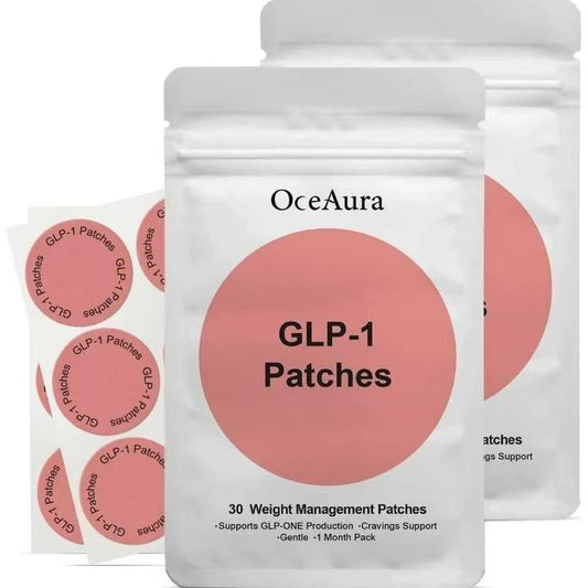 GLP-1 Patch with L-Glutamine, Chromium, Cinnamon, Pomegranate, and Berberine - 30 PCS