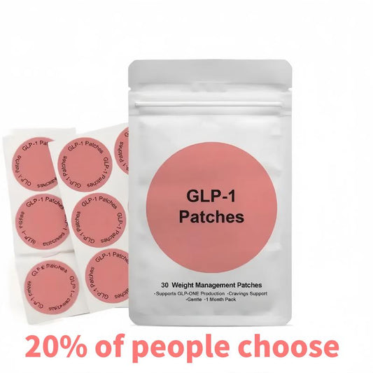 30 Metabolic Balance Patches, Berberine, Steady Release, Vegan, 1 Month Pack