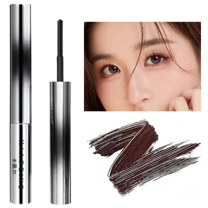 Ultra-Fine Small Brush Head Mascara Lengthening Black 3D Lash Eyelash Extension Eye Lashes Long-Wearing Brown Color Mascara
