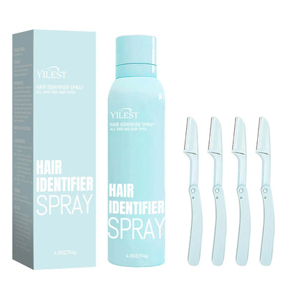 Facial Hair Removal Hair Identification Spray Painless Hair Remover Dermaplaning to Show Facial Hair Face Shaving Skin Care114G
